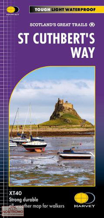ST CUTHBERT'S WAY | carte de randonnée Harvey