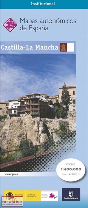 CASTILLA-LA MANCHA | CNIG travel map