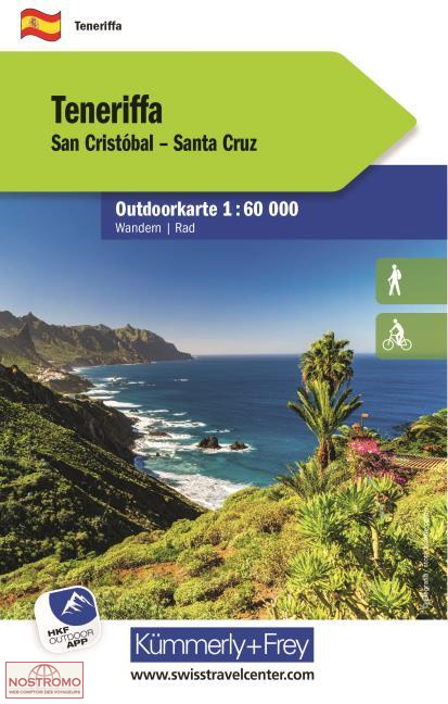 TENERIFE | carte de randonnée Kummerly+Frey