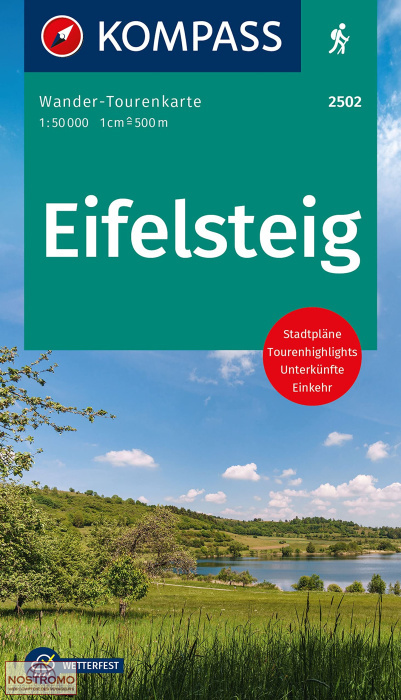 2502 EIFELSTEIG | Kompass hiking map