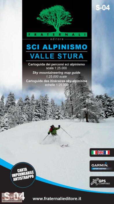 S-04 VALLE STURA | Fraternali winter sports map