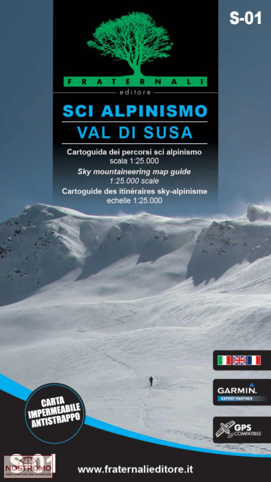 S-01 VALLE DI SUSA | Fraternali winter sports map