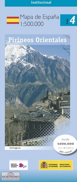04 EASTERN PYRENEES | CNIG travel map