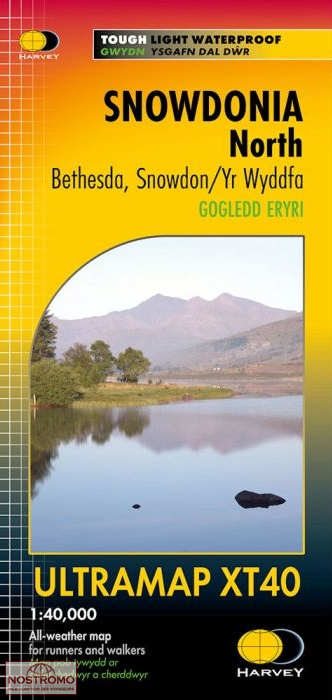 SNOWDONIA NORTH | Harvey hiking map