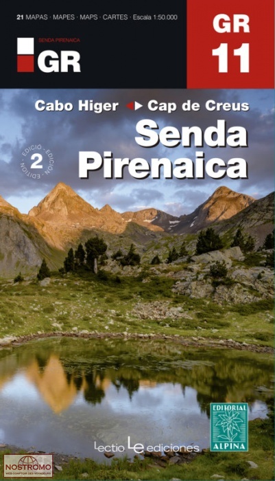 GR11 - SENDA PIRENAICA | Alpina hiking maps