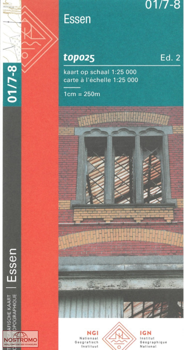 01/7-8 ESSEN | NGI/IGN topographical map