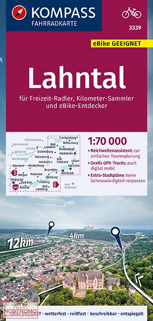 3339 LAHNTAL | Kompass cycling map