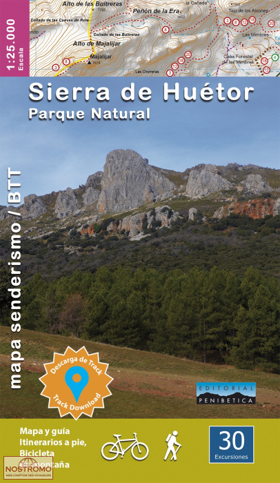 SIERRA DE HUETOR | Penibetica hiking map