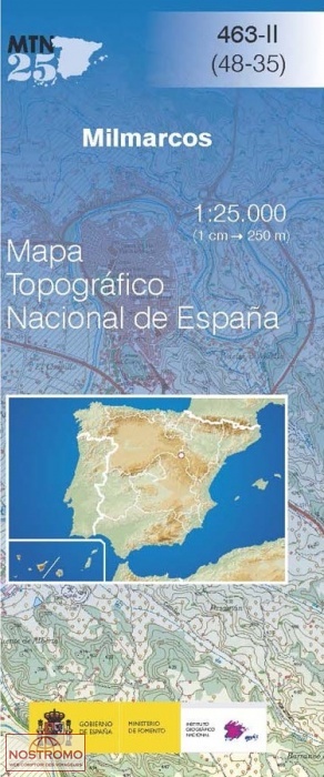 463-2 MILMARCOS | CNIG topographical map