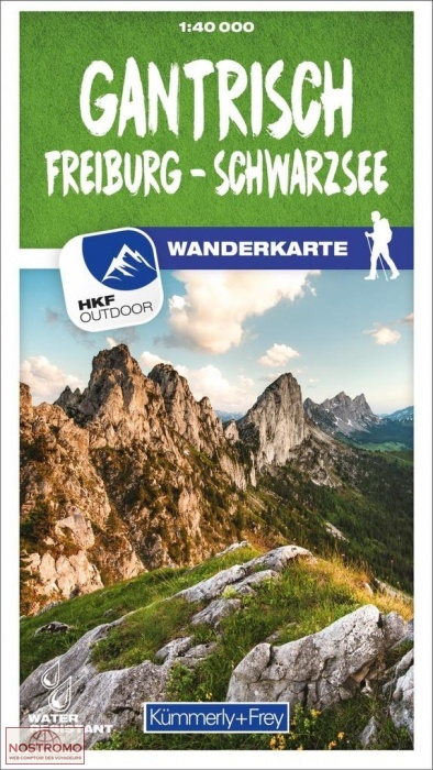 GANTRISCH - FREIBURG - SCHWARZSEE - 28 | Kummerly+Frey hiking map