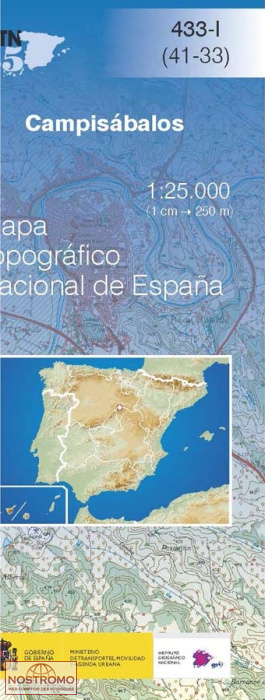 433-1 CAMPISÁBALOS | CNIG topographical map