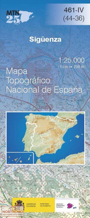 461-4 SIGÜENZA | CNIG topographical map