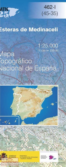 462-1 ESTERAS DE MEDINACELI | CNIG topographical map