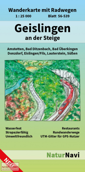 GEISLINGEN AN DER STEIGE | NaturNavi hiking map