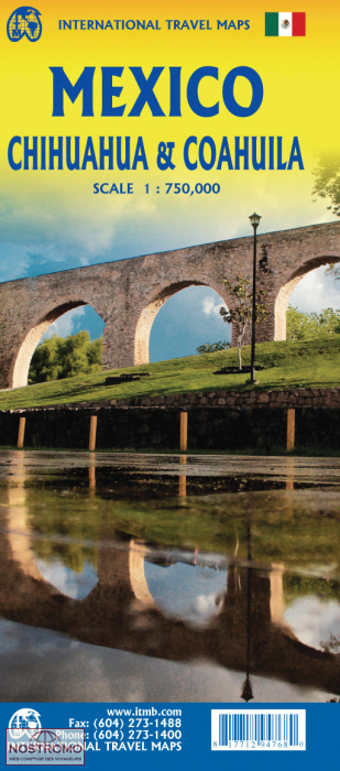 MEXICO : CHIHUAHUA - COAHUILA | ITMB travel map