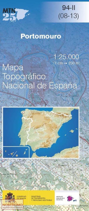 094-2 PORTOMOURO | CNIG topographical map