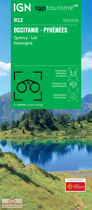 R12 OCCITANIE - PYRÉNÉES | IGN road map