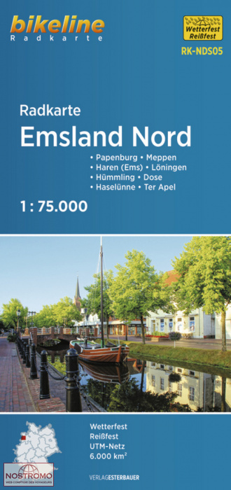 NDS05 EMSLAND NORD | Esterbauer cycling map