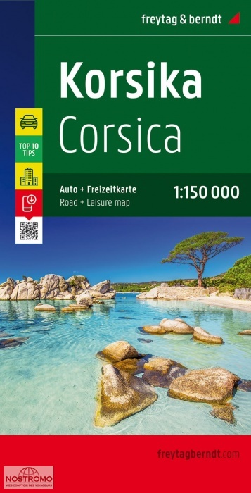 CORSE | carte routière Freytag & Berndt