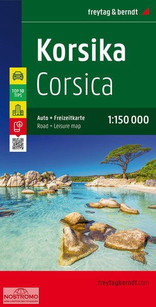 CORSE | carte routière Freytag & Berndt