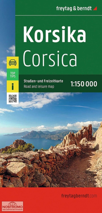 CORSE | carte routière Freytag & Berndt