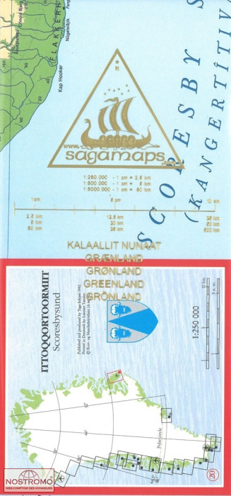 20 ITTOQQOROORMIIT (SCORESBY SUND) | Sagamaps topographical map