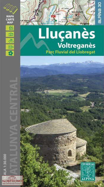 60 LLUÇANÈS - VOLTREGANÈS | Alpina hiking map