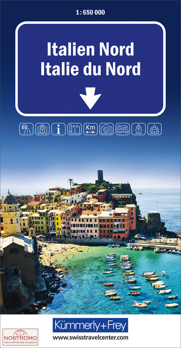 NORTHERN ITALY | Kummerly+Frey road map