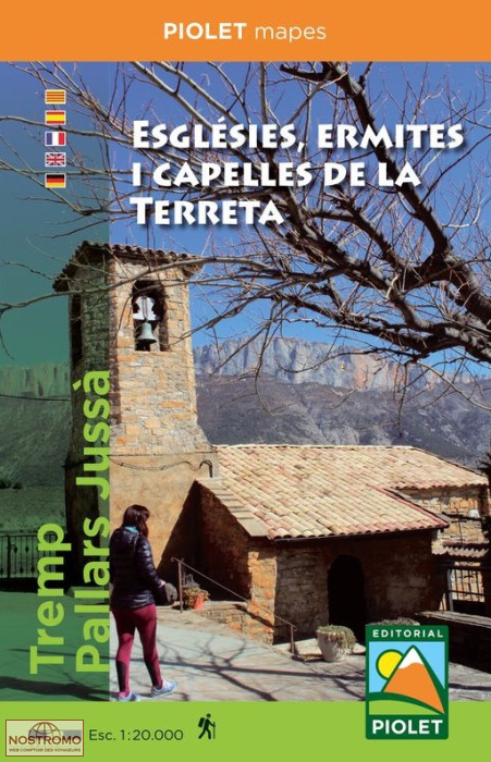 ESGLÉSIES, ERMITES I CAPELLES DE LA TERRETA | carte de randonnée Piolet