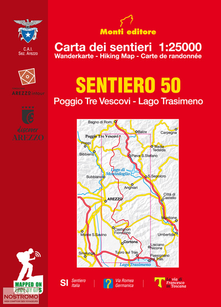 SENTIERO 50 | Monti hiking maps