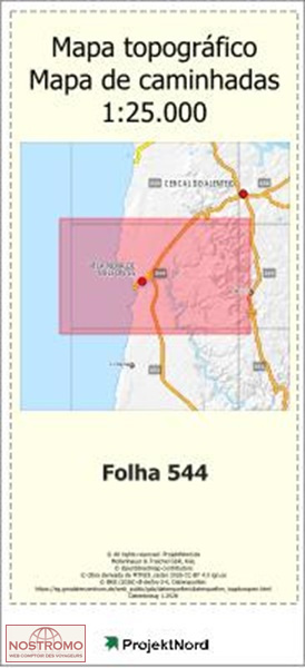 544 VILA NOVA DE MILFONTES | Projektnord topographic map