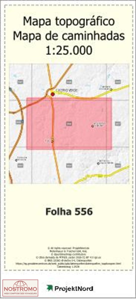 556 ROSARIO (ALMODOVAR) | Projektnord topographic map