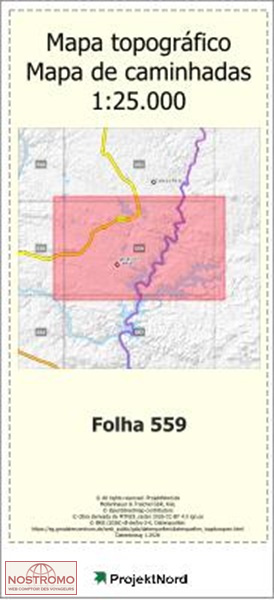 559 SANTANA DE CAMBAS | Projektnord topographic map