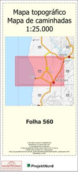 560 SAO TEOTONIO | Projektnord topographic map