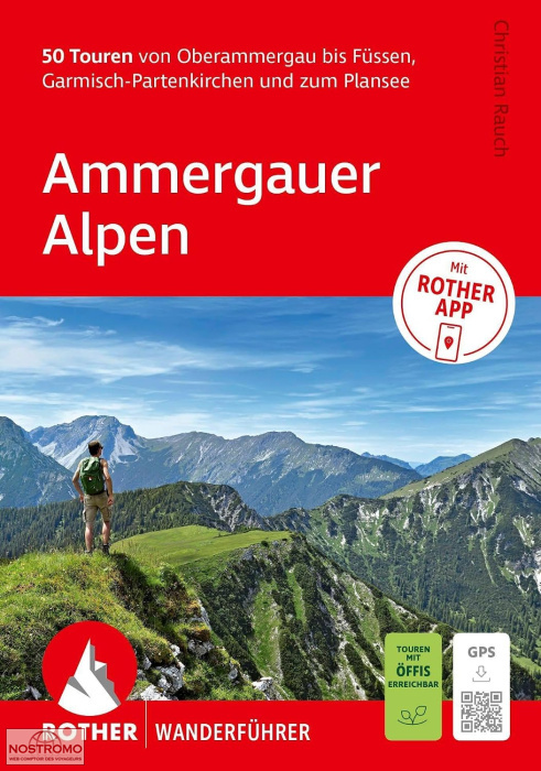 AMMERGAUER ALPEN | guide de randonnée Rother