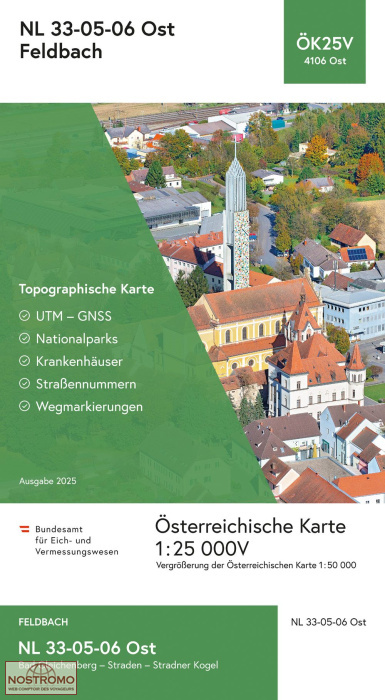 4106-OST FELDBACH | BEV topographical map