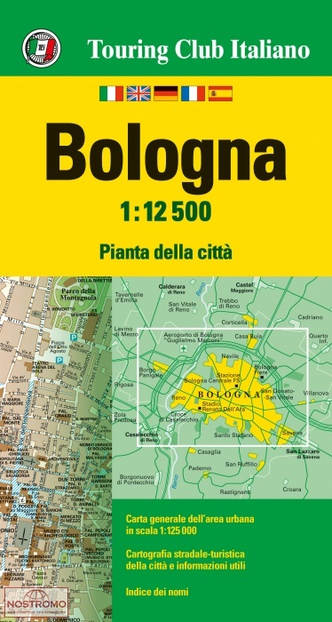 BOLOGNE | plan de ville TCI