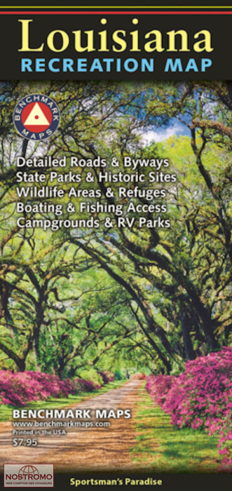 LOUISIANA | Benchmark travel map