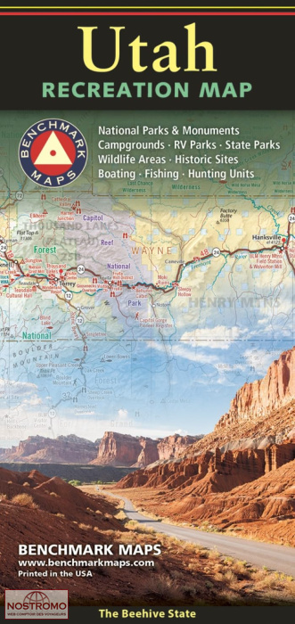 UTAH | Benchmark travel map