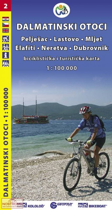 DALMATIAN COAST 2 | Shocart cycling map