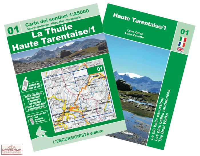01 LA THUILE - HAUTE TARENTAISE | l'Escursionista hiking map