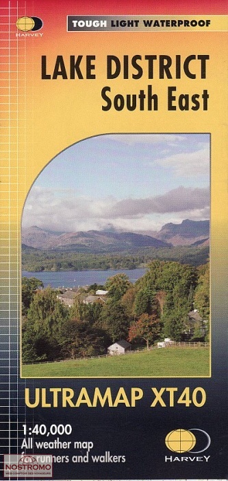 LAKE DISTRICT SOUTH EAST | carte de randonnée Harvey