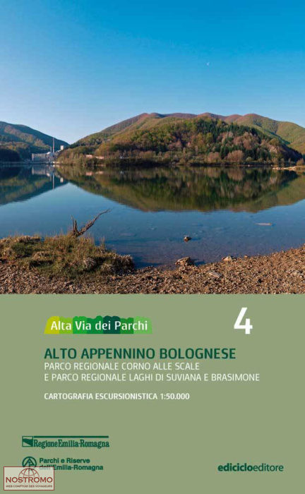 04 ALTO APPENNINO BOLOGNESE | Ediciclo hiking map