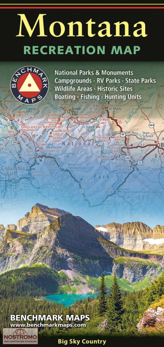 MONTANA | carte touristique Benchmark