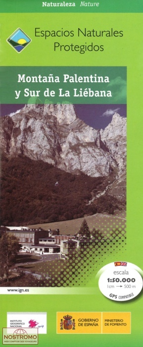 MONTAÑA PALENTINA Y SUR DE LA LIEBANA | CNIG hiking map