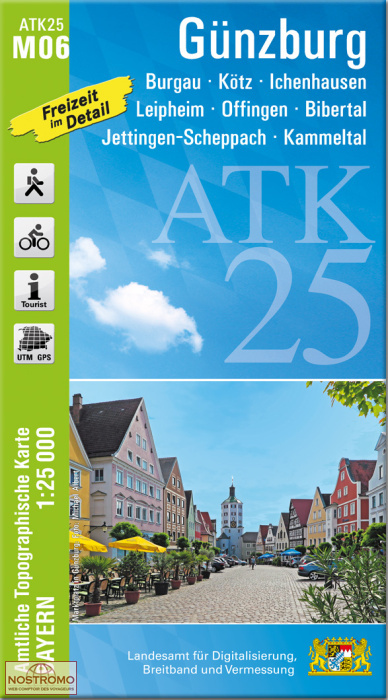 ATK25 - M06 GÜNZBURG | LDBV hiking map