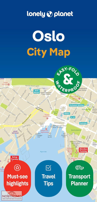 OSLO | Lonely Planet street map