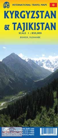 KYRGYZTAN - TAJIKISTAN | ITMB travel map