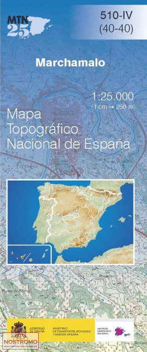 510-4 MARCHAMALO | carte topographique CNIG