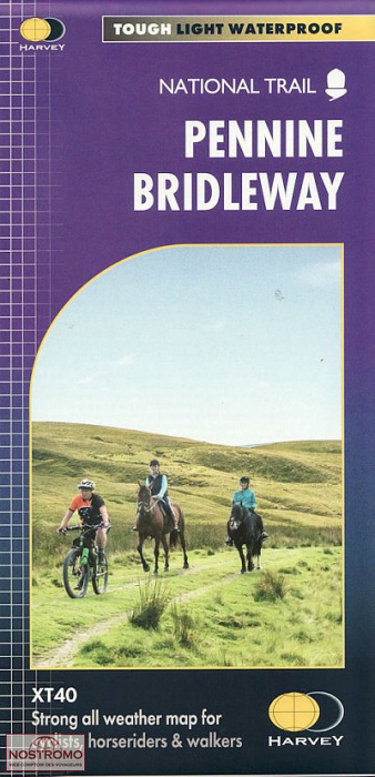 PENNINE BRIDLEWAY | Harvey hiking map